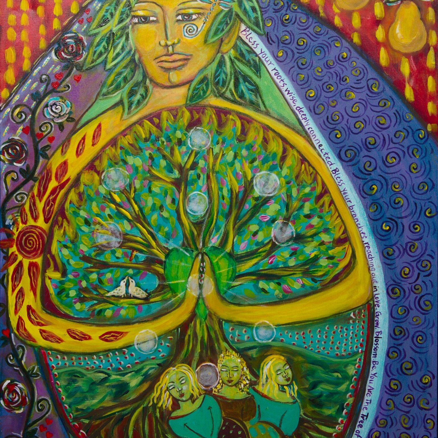 Tree of Life
acrylic on canvas
20" x 30"
$500
